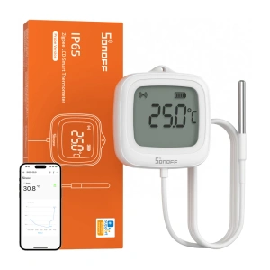 Czujnik Temperatury ZigBee LCD Sonoff SNZB-02LD (z sondą)