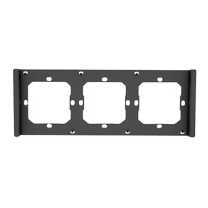 Ramka do włącznika M5 80 potrójna 3-krotna SONOFF M5-3C-80-F (grafitowa/czarna)